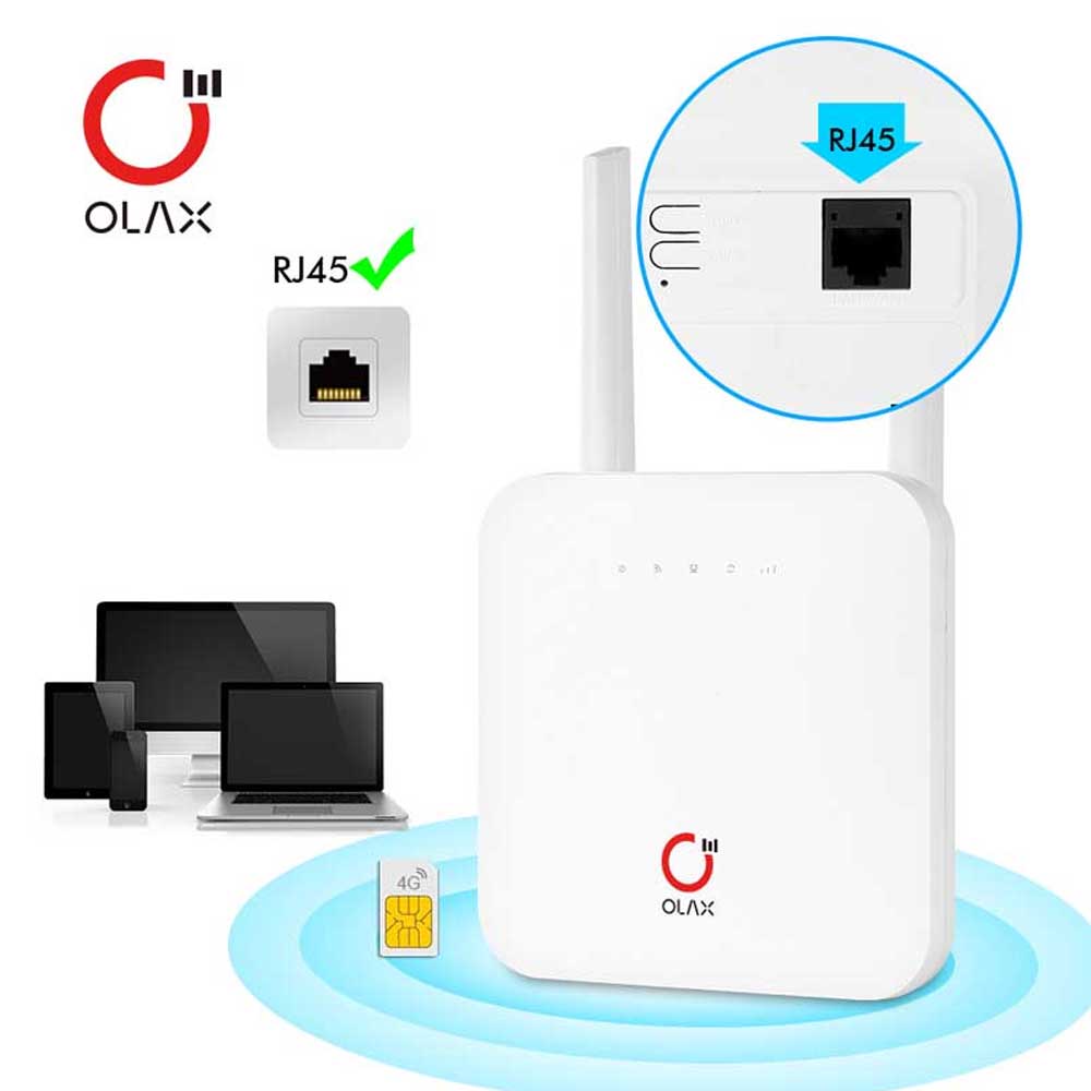 OLAX AX6 PRO 4G Mini CPE WiFi Router 4000mAh