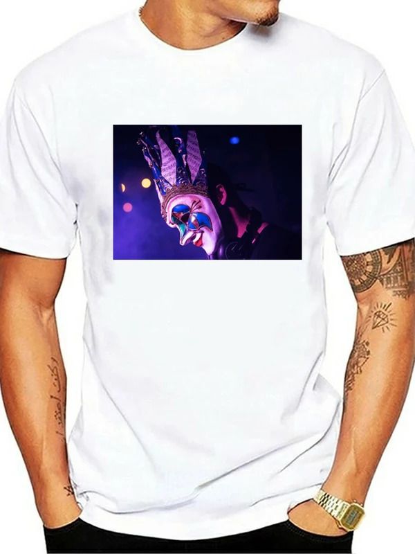 DJ Boris Brejcha T-shirt minimal techno music Unisex men cartoon unisex camisetas T-shirts humor comfortable o-neck short-Sleev. 