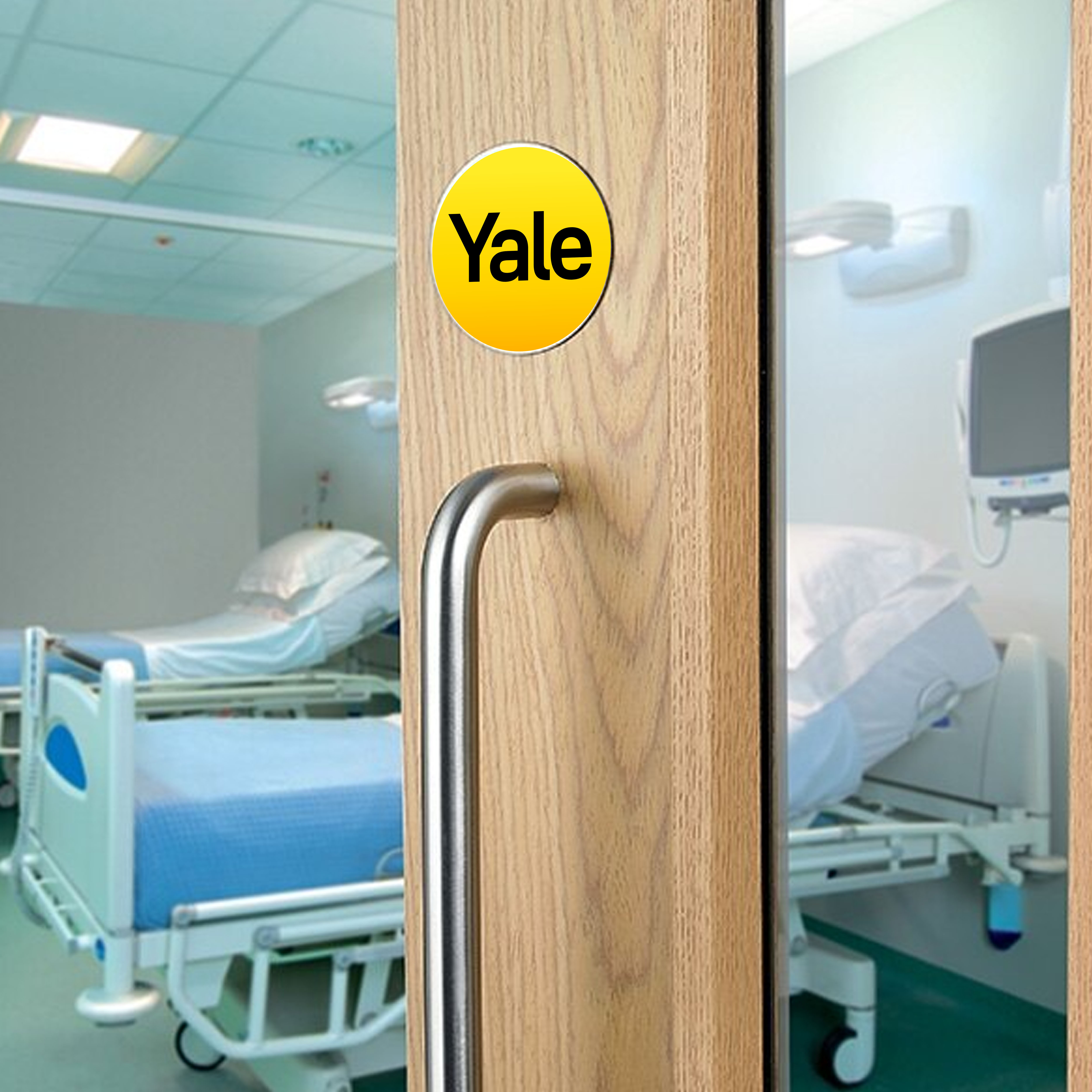 Yale High Security Door Lock pull handle Back-to-back mount Door AEH 11B300 Set Door hardware & locks. 