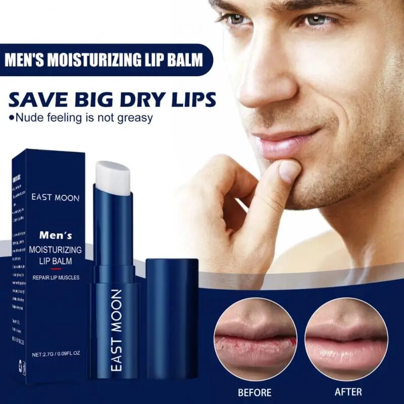 Lip Balm For Men, Mens Chapstick , Mens Lip Balm, Natural Chapstick For Men, Organic Mint Lip Care Balm, All Natural Men's Cream Abandon Abandon