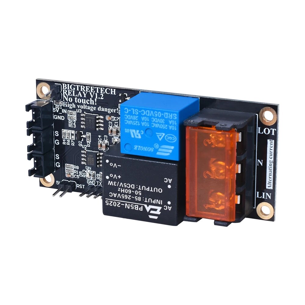 【YIYANGMAOYI111】BIGTREETECH Relay V1.2 Auto Shuts down After Printing Impresora 3d For V1.3 PRO CR10 Reprap 3D Printer. 