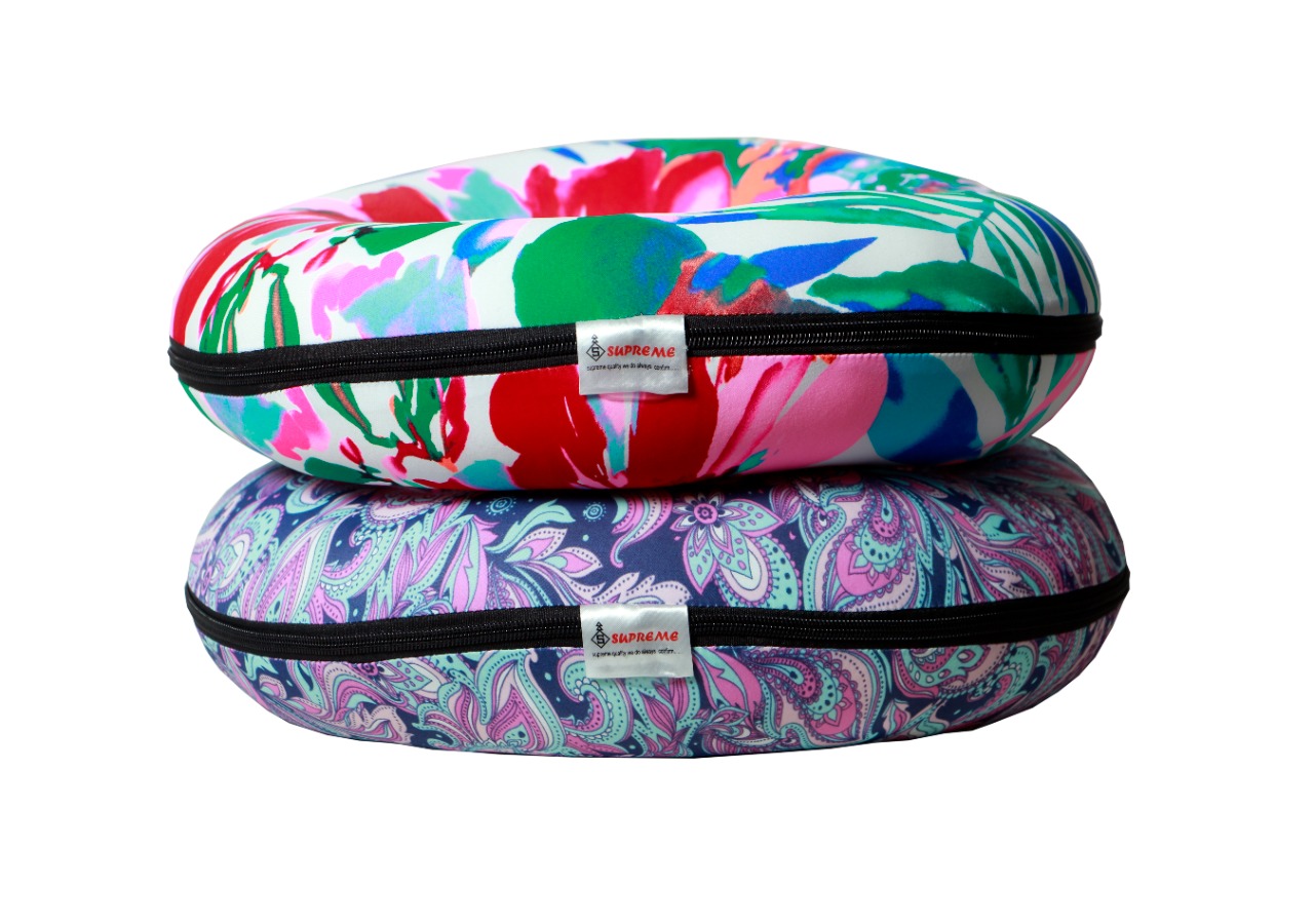 Surgical Basics Foam Air Cushion Pillow- 1 pc multi color. 
