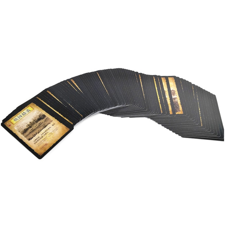 【happy one】Board Game Three s Dragon Teng Kill Card Standard 7-Person Game Military Commander 108 Cards. 