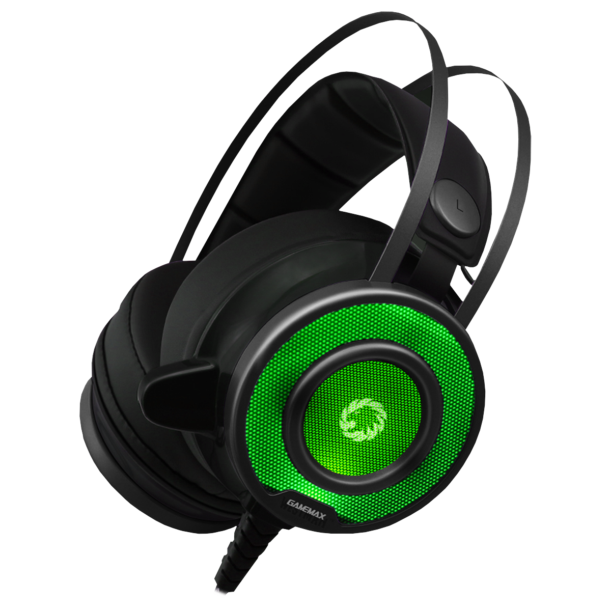 Gamemax G200 RGB Gaming Headset With Built-In Microphone. 