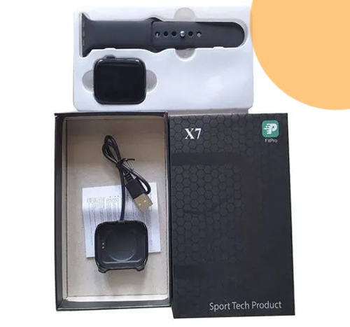 X7 Fit Pro Series 6  Smart Bracelet Bluetooth Voice Call Music Playback Smart Watch Exercise Meter Step Heart Rate Fitpro App. 