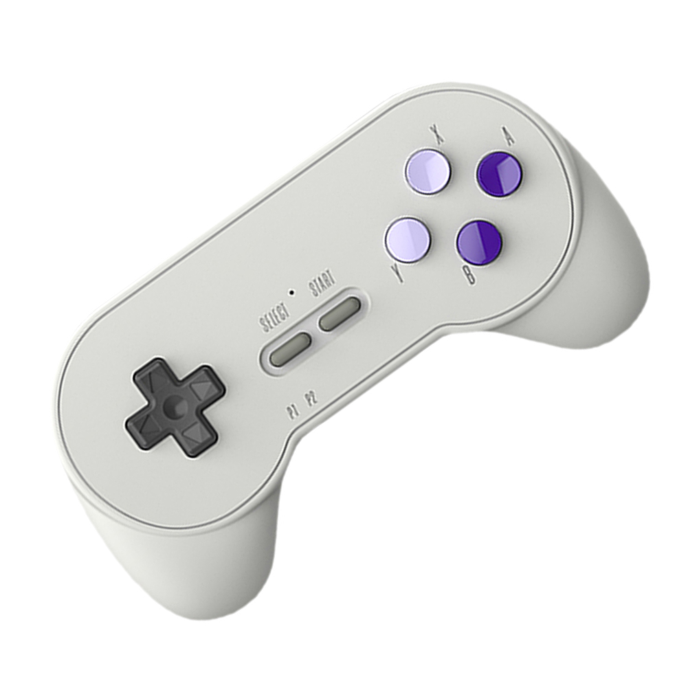Handheld game console supports instant save and read wireless game controller 2.4G wireless game joystick gamepad withdrawal for SF2000. 