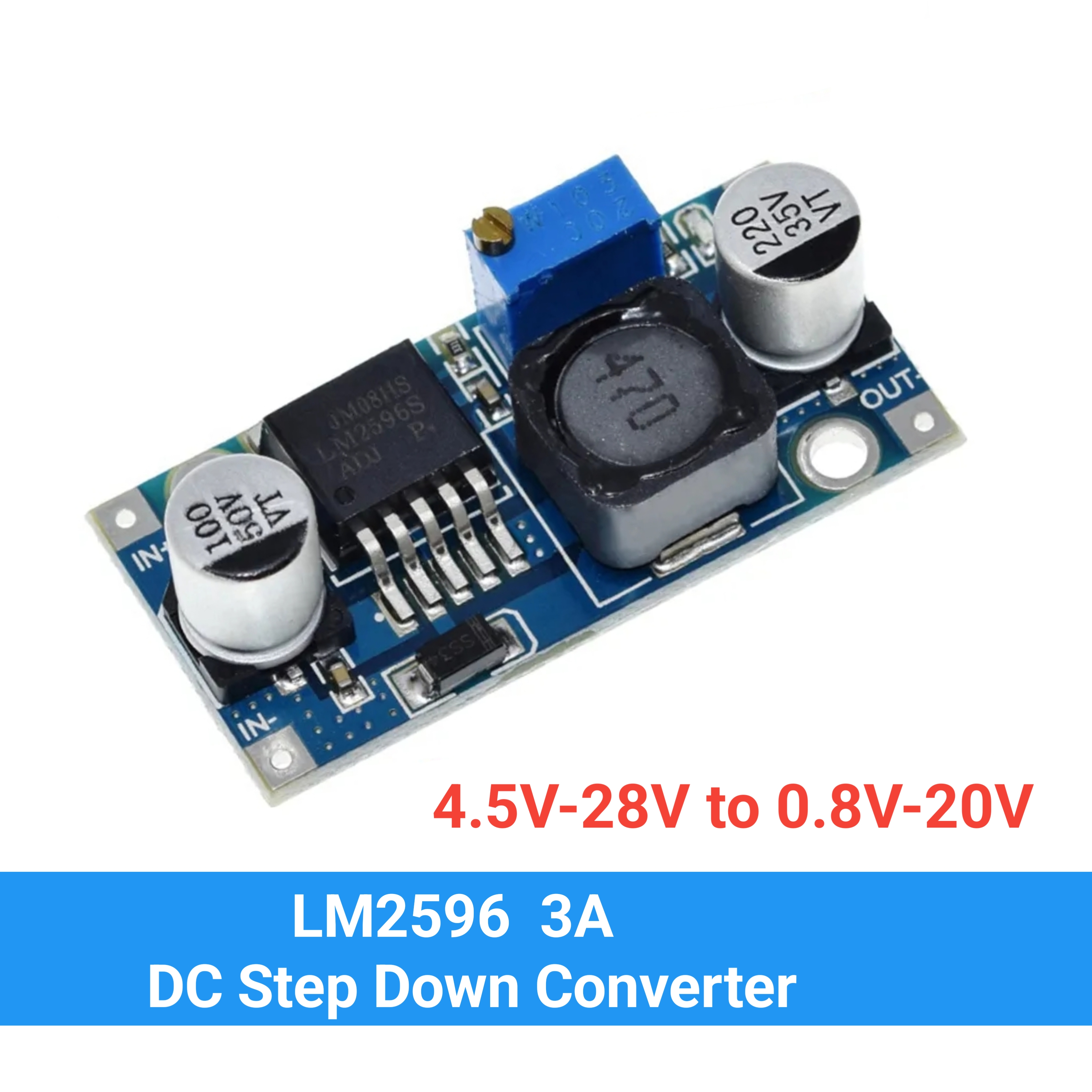 XL4015 LM2596 Mini360 Mini560 MP1584EN 5A 3A 2A DC 4.5-30V to 1.5V-24V  adjustable Power Step-down Module DC CC CV Lithium Battery  Charging Board Led Power Buck Converter. 
