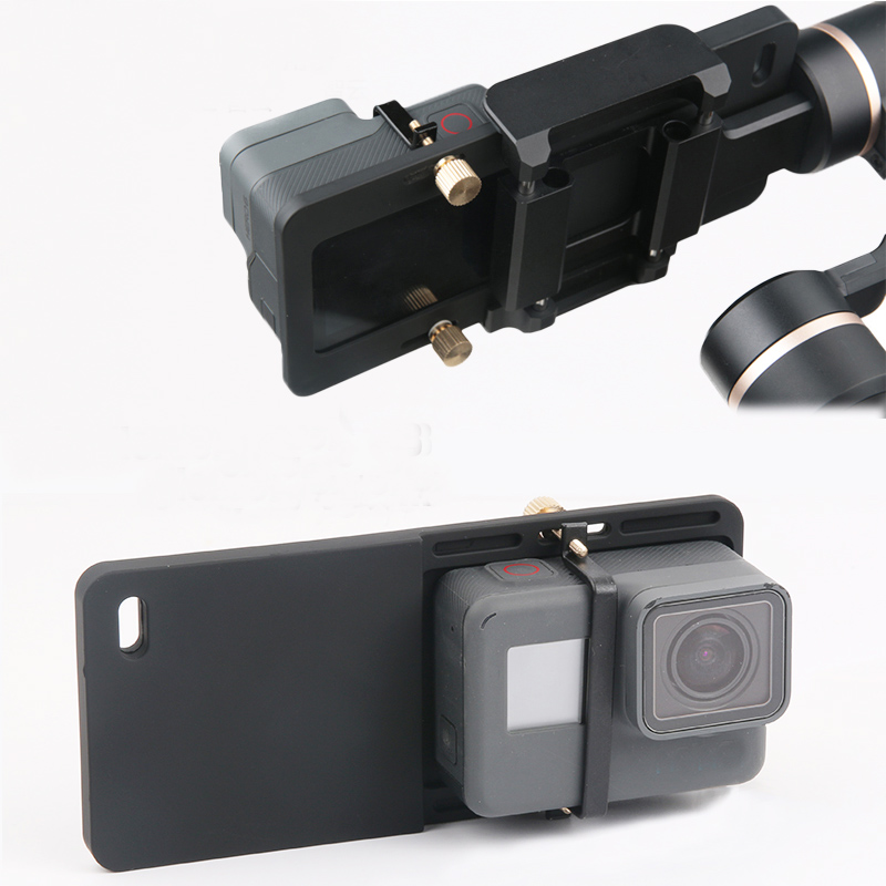 Camera Mount Plate Adapter For GoPro Hero 7 6 5 4 Yi 4K DJI Osmo 2 3 Gimbal Handheld Zhiyun smooth 4 Mobile Handheld Gimbal. 