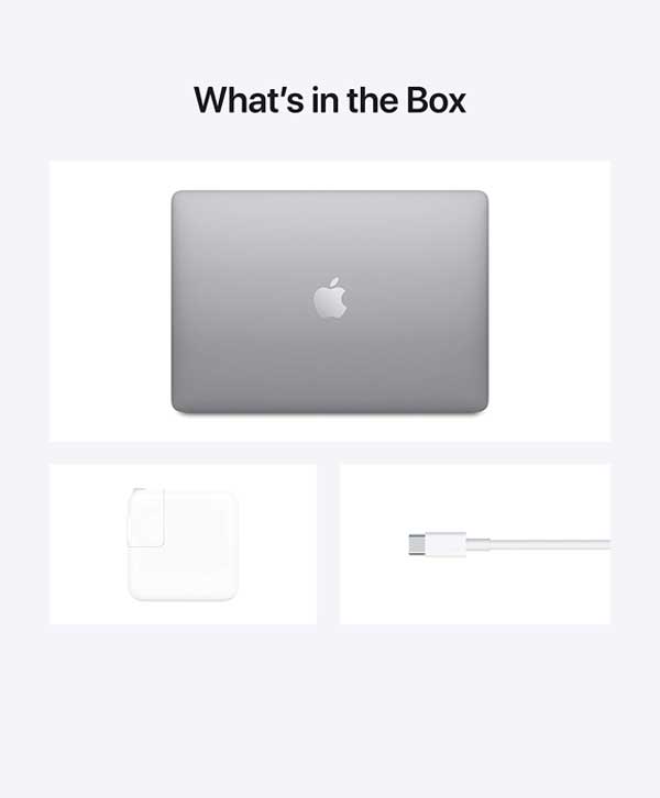 Apple MacBook Air laptop, M1 Chip 13 inch 8GB RAM 256GB SSD Space Grey. 