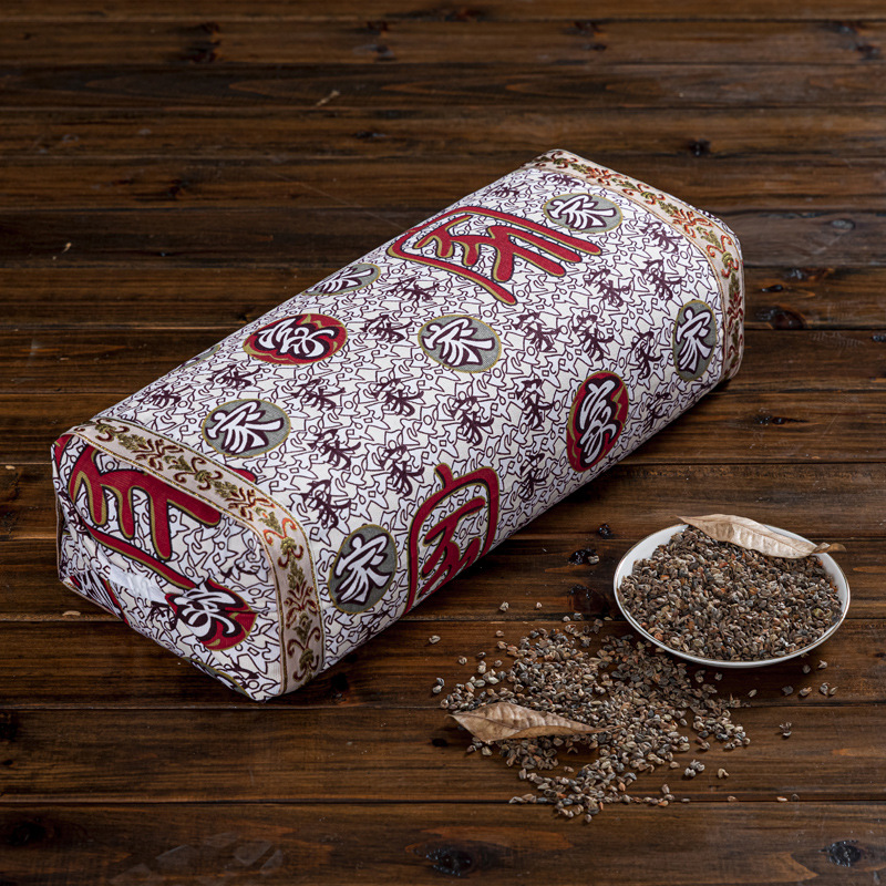 Cotton coarse cloth buckwheat husk Whole buckwheat husk pillow height adjustable pillow palace pillow three-dimensional pillow case