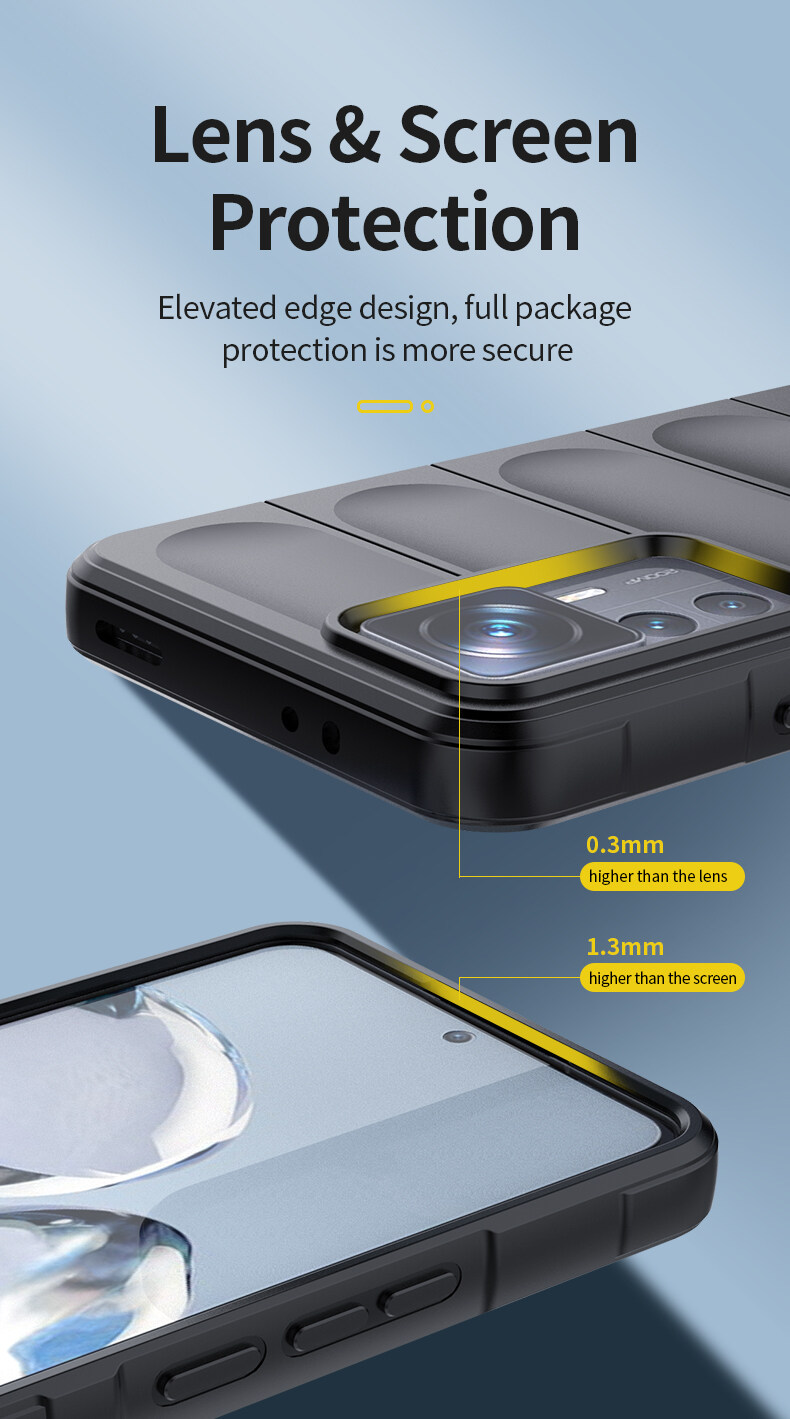 For Xiaomi 12T Pro Case Camera Protection Back Cover Shockproof Casing Shell Silicone Softcase. 