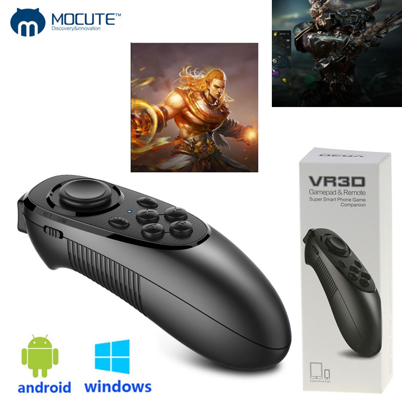 MOCUTE 052 Wireless Bluetooth VR Joystick Gamepad Remote Controller For Android iOS PC TV Box 3D Virtual Reality Glasses. 