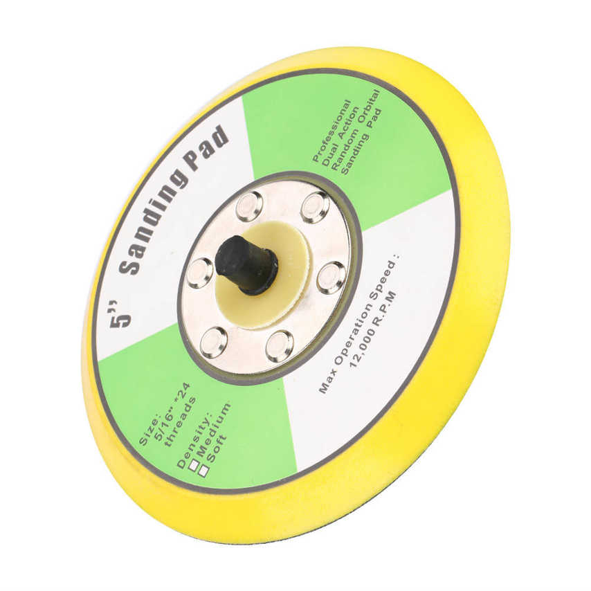 Hook And Loop Backing Plate Lightweight with M8 Thread Sanding Pad for Electric Polishing Machine All Kinds Of Adhesive. 