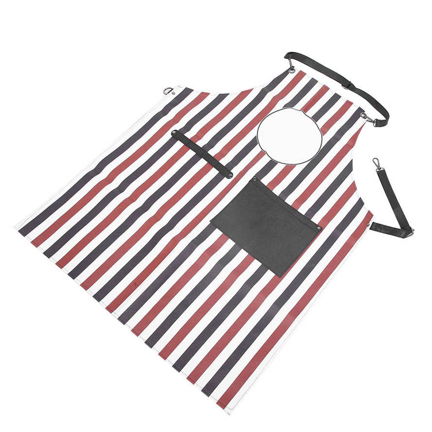 Hairdressing apron for dying hairdresser haircut professional cape with adjustment belt. 