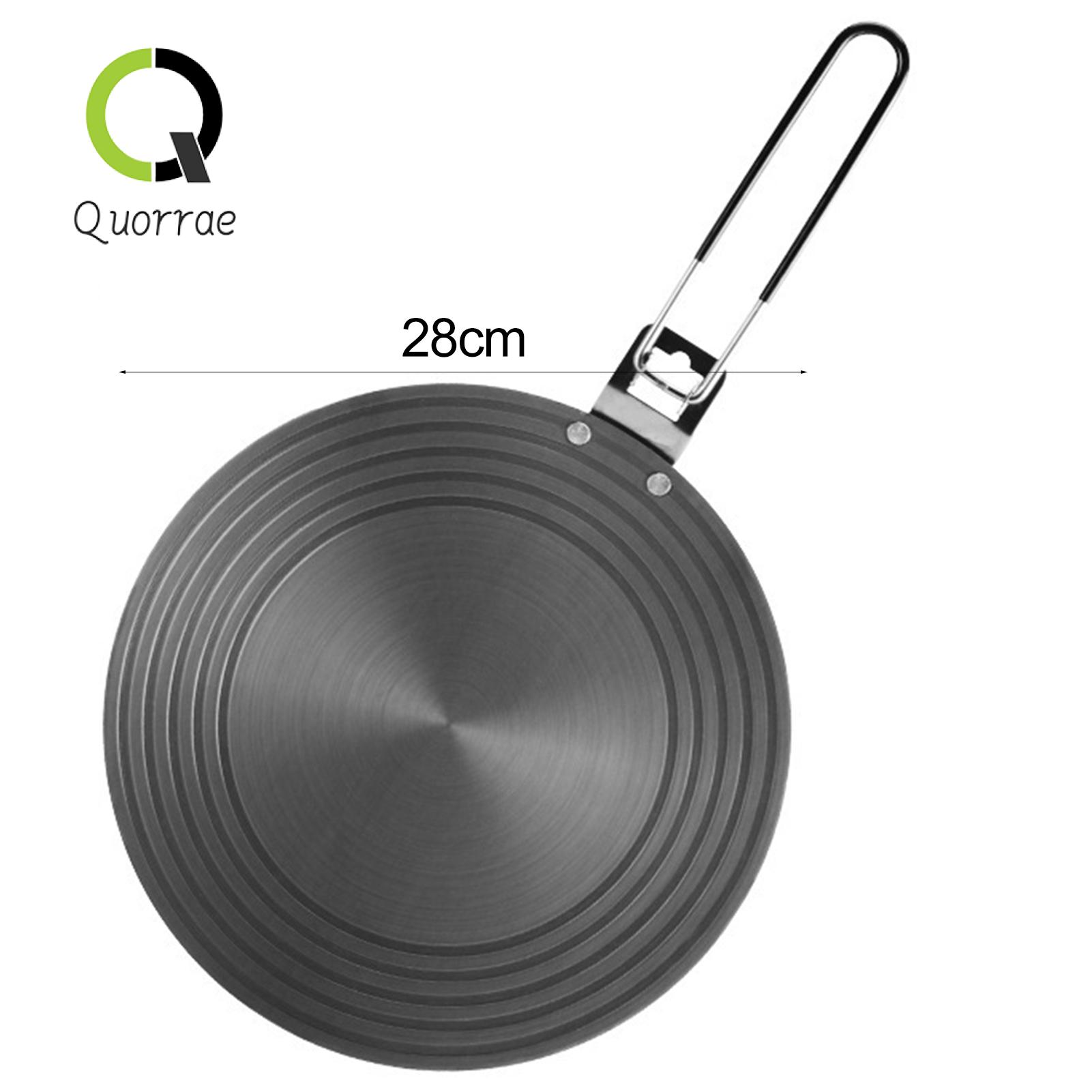 Quorrae Thermal Conductive Plate Anti-scalding Handle Gas Stove Simmer Plate for Quick Heating Cookware Buyers' Choice Anti Scalding Heat Diffuser. 