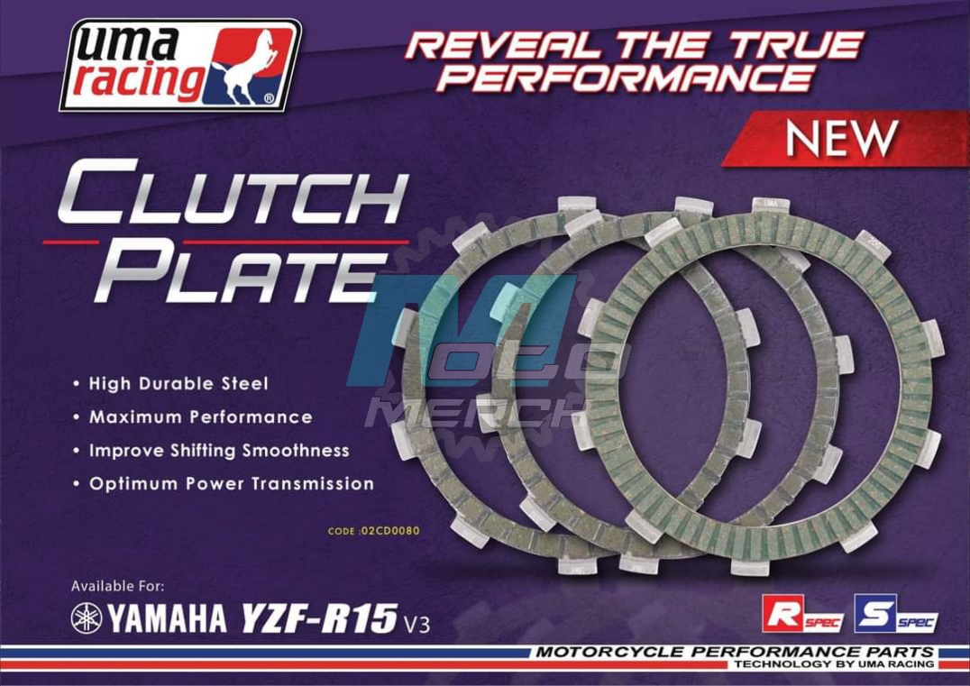 UMA RACING Clutch Plate for R15V3/MT15. 