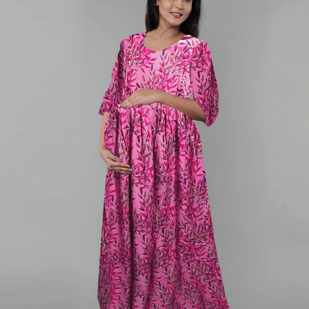chinese dress ladies Butta Nursing Maxi Dress – Traditional Prints with a Modern Fit
