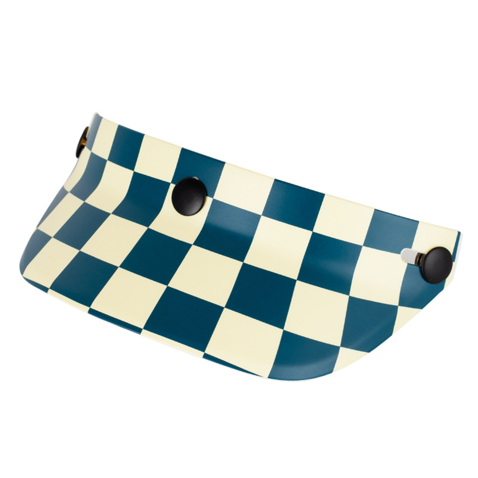 SL Motorcycle Helmet Sun Shade Protector 3 Snap-Button Retro Open Face Flip Up Down Shield Visor Modified Parts. 