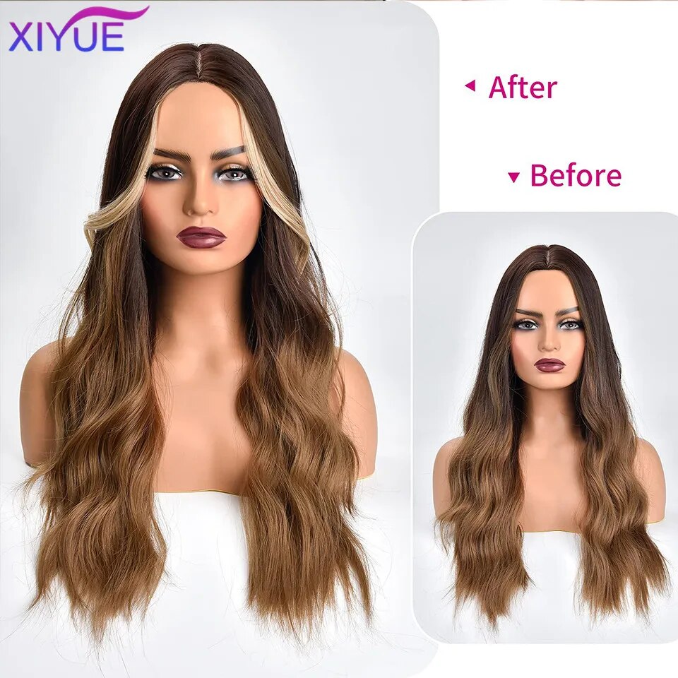 XIYUE Dragon whisker bangs wig piece with eight character bangs bangs wigs bangs wigs women's natural bangs. 
