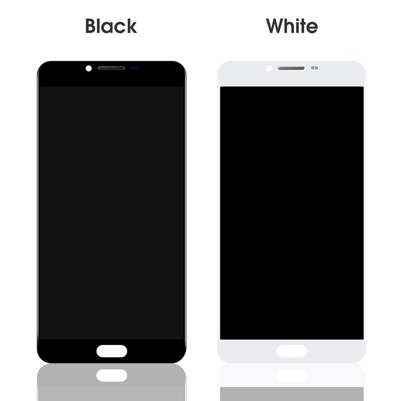 Tested Super AMOLED LCD For Samsung Galaxy c9 C9 Pro C9000 LCD Display Touch Screen Assembly Replacement Black White. 
