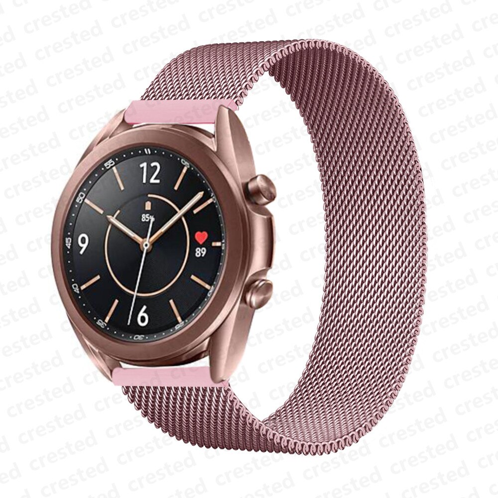 20mm 22mm strap For Samsung Galaxy watch 4/Classic/3 45mm/Active 2/46mm/42mm  Gear S3 Magnetic bracelet Huawei GT/2/2e/Pro band: Buy Online at Best  Prices in Bangladesh | Daraz.com.bd