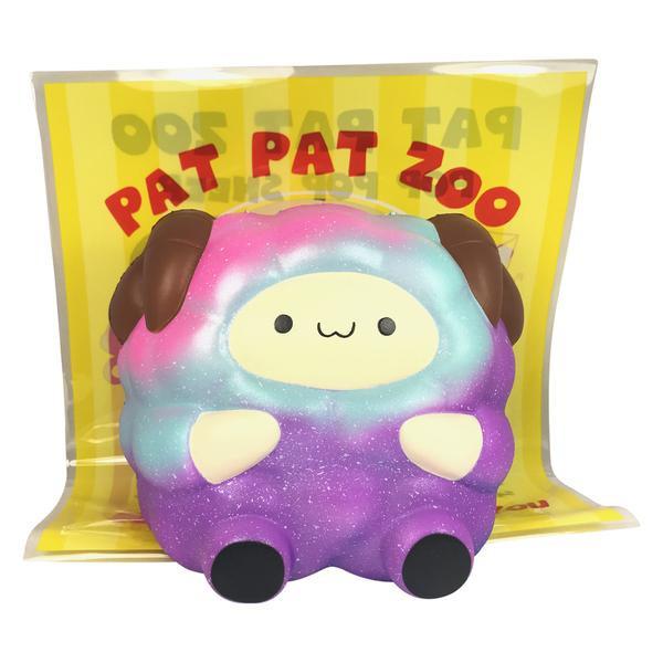 Pat Pat Zoo Sheep Squishy Licensed Super Jumbo 16cm With Original Package Tag(null). 