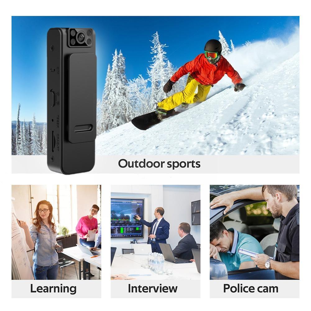 HD 1080P Noise Reduction Camera 2023 New Portable Recording Camera Clear Anti-shake 180 Rotating Lens Waterproof Camera Record. 