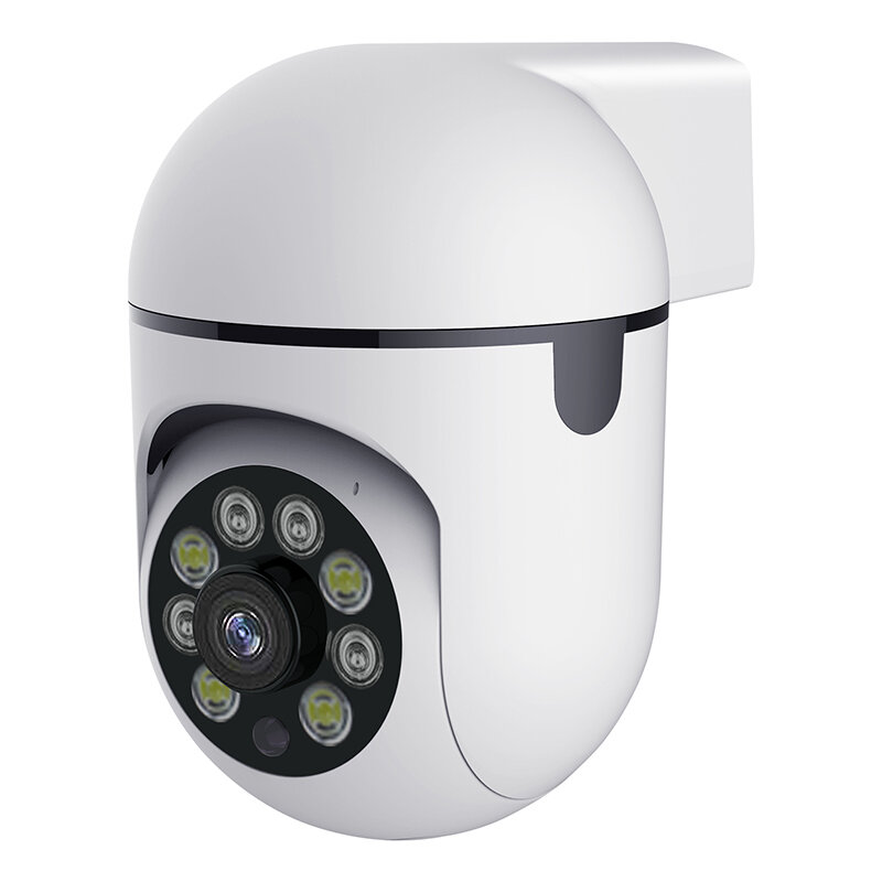 2MP high-definition WiFi camera with EU plug-in intelligent full-color night vision home monitoring. 