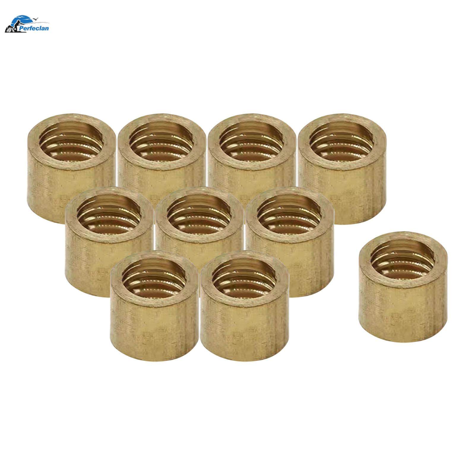 10x Billiard Cue Ferrules Billiard Cue Head Repair Billiard Cue Stick Ferrule Pool Cue 9.5mm. 