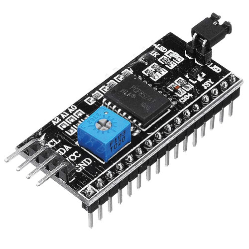 1pcs I2C Lcd Display Iic I2C Serial Interface Board Module Lcd 1602 2004 20x4  Address Changeable compatible with Arduino. 