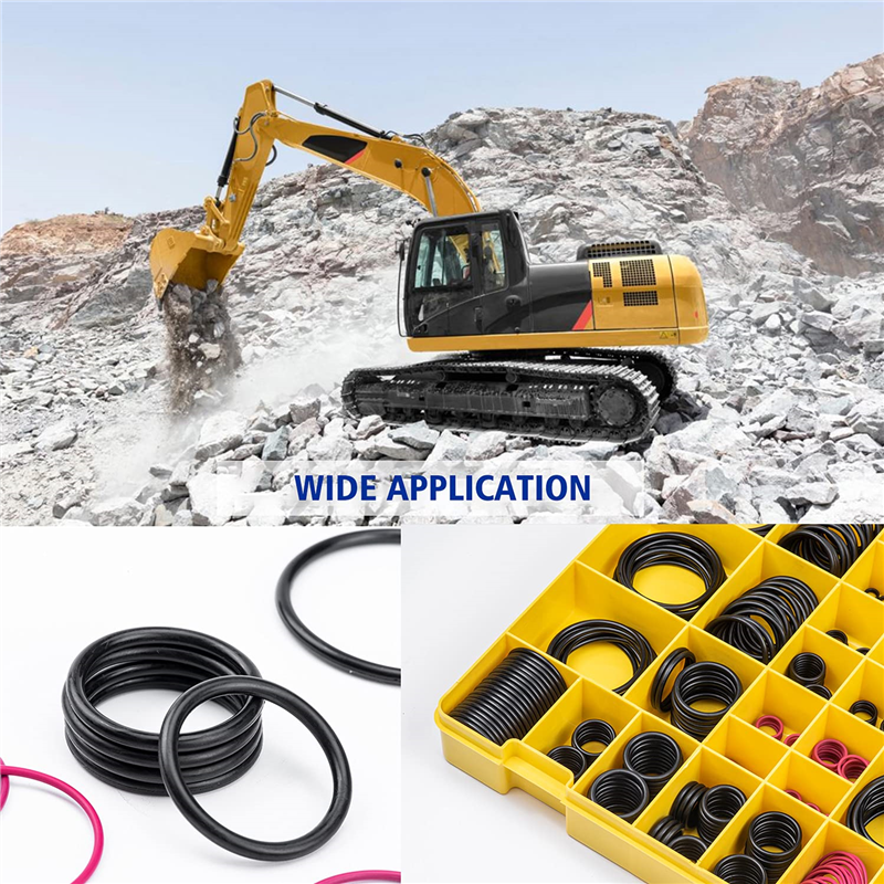 Seal O-Ring Kit Rubber Sealing O-Ring Kit 4C-4782 for CAT Caterpillar SAE STOR ORFS 61 62 Nitrile 90, Transmission Seals & O-Rings 4C4782. 
