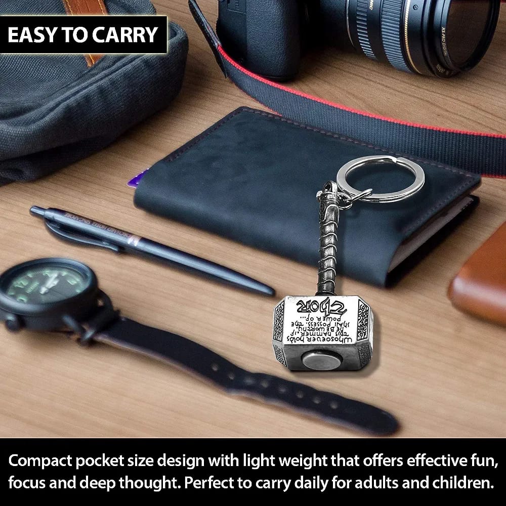 Thor Hammer Keychains Key Ring. 