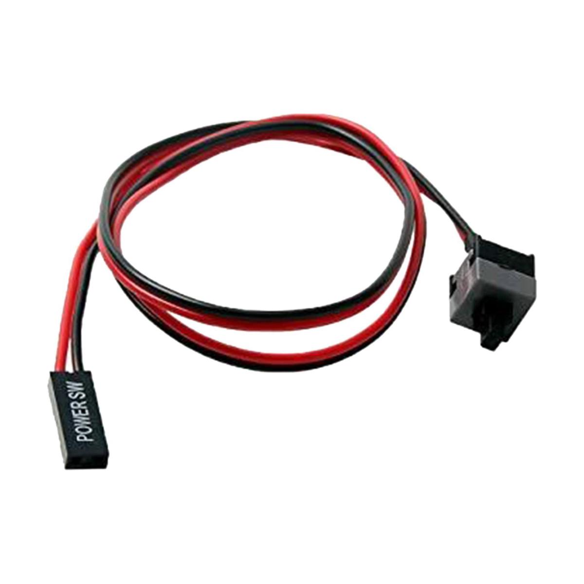 PC Casing Power Push Button Cable ATX Computer On/Off 20 51cm Switch Wire