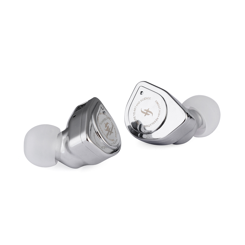 SIMGOT EW200 HiFi 이어폰 SCP 10mm Diaphragm Dual-Magnetic-Circuit Dual-Cavity Dynamic Driver In-Ear Earphones Computer Games Music. 