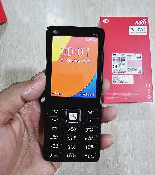 itel it9310 NEO R60+ 4G Button Phone Wifi Hotspot. 