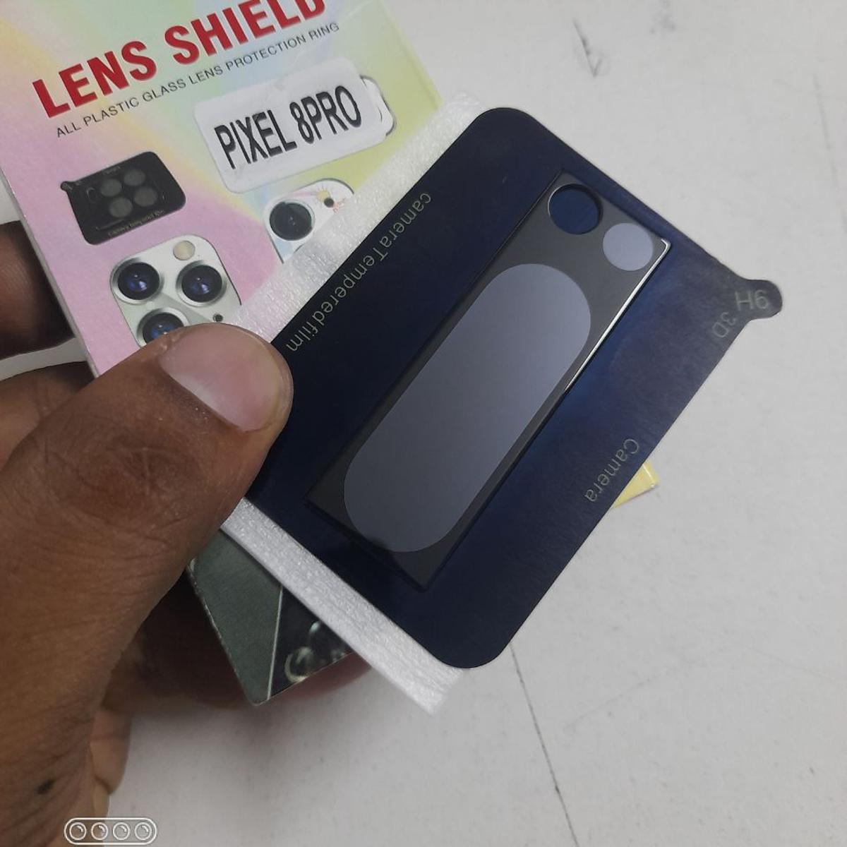 Camera Protector Google Pixel 8/8pro 3D Black Camera Lens Film Protector Tempered Glass