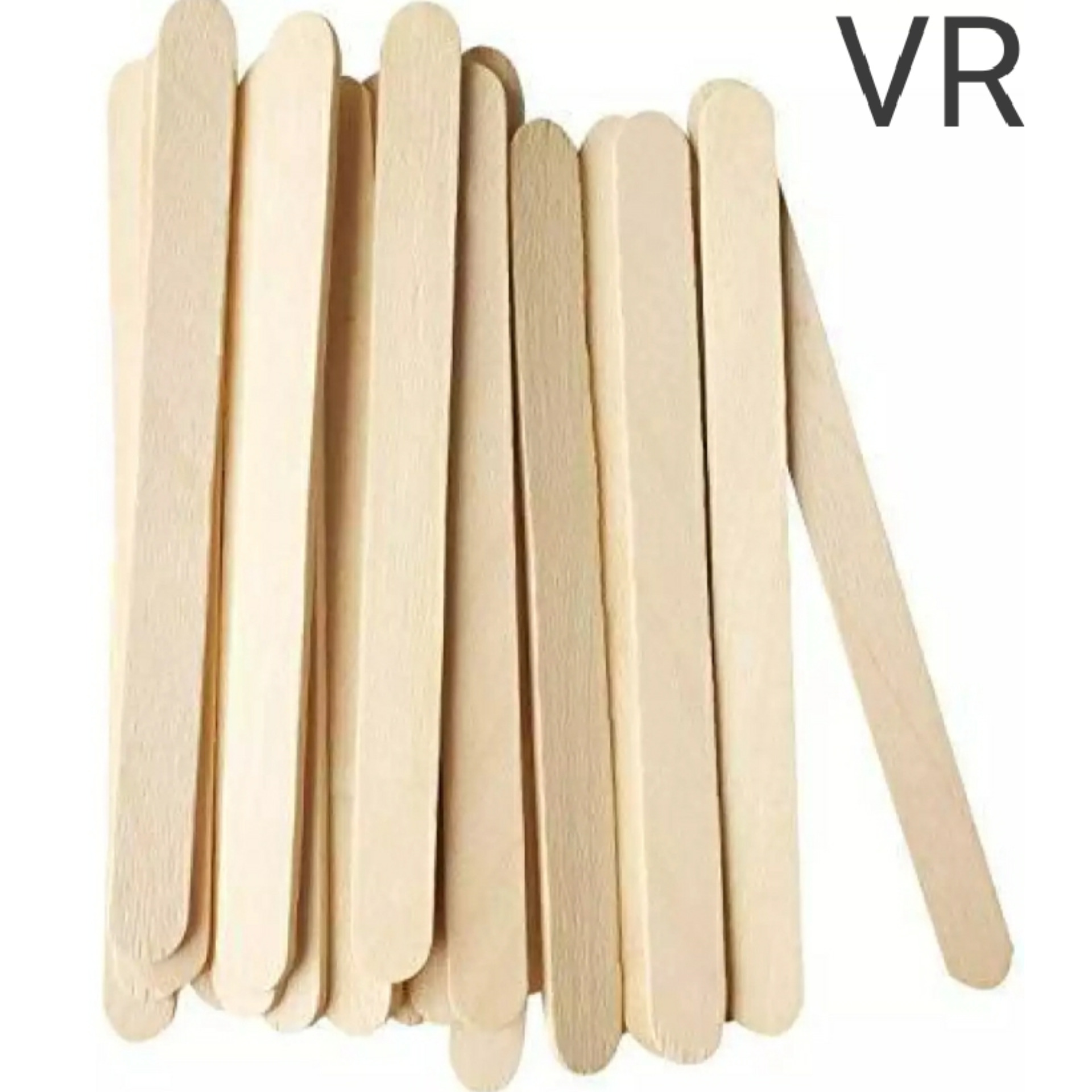 100 Pcs Wooden Ice Cream Sticks