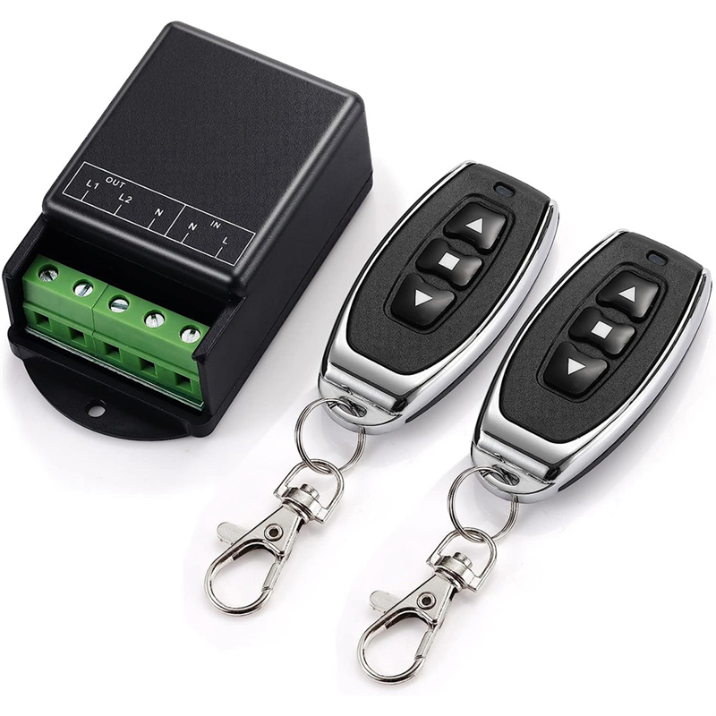 Relay Radio Frequency Switch Accessories AC100-240V 10A for Home Instruments, Water Pump, Lighting. 