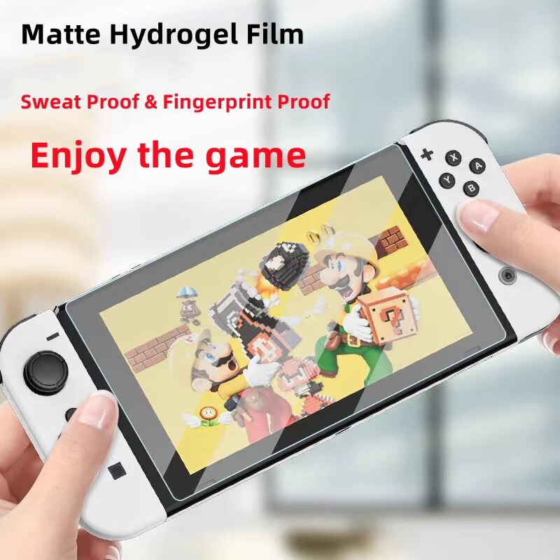 2pcs Matte Hydrogel Film For Nintendo Switch OLED Screen Protector For Nintendo New Switch Lite Switch Neon New 3DS Film. 