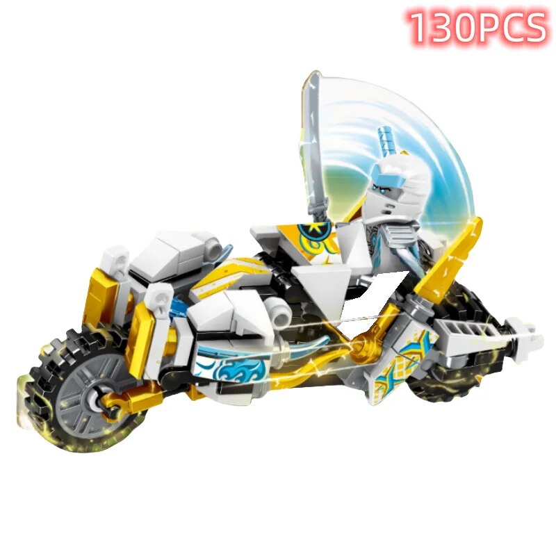 Ninja Wars Armor Mech Mini Model Action Figures Building Blocks Compatible Technic Anime City Gifts Toys Robots For Children. 