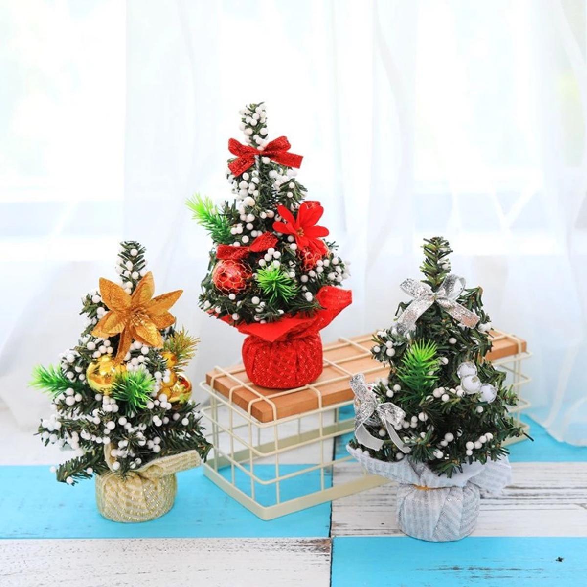 Artificial Miniature Desk Top  Trees for  Home Party Decor
