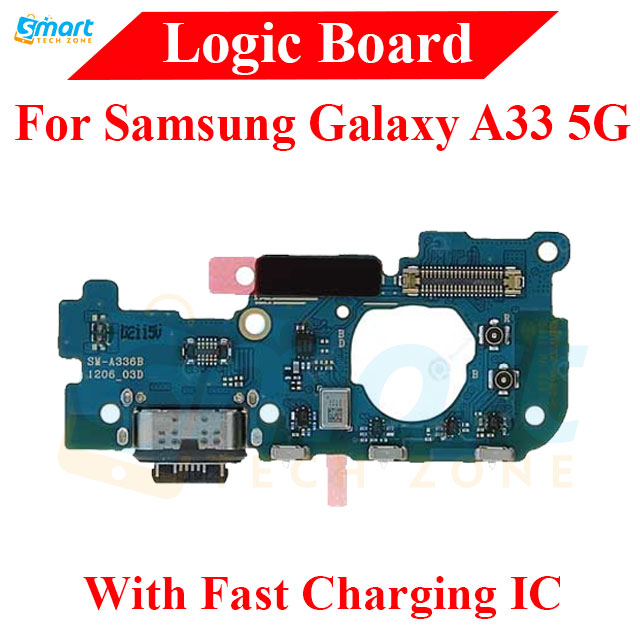 Charging Logic Board For Samsung Galaxy A33 5G Charging Port USB Plug PCB Dock Connector Spare parts. 