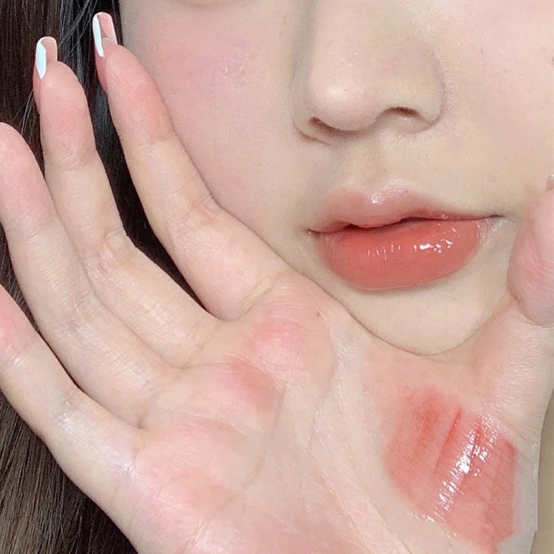 Mirror Silky Water Light Lipstick/ Long Lasting Non-stick Cup Lip Gloss/ Delicate Smoothing High Color Rendering Lipstick. 