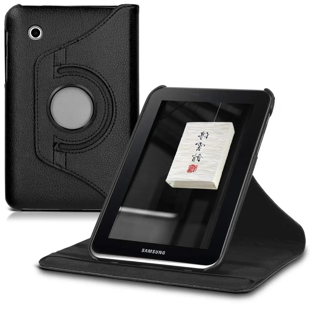 【3C VictoryEagle】Tab 2 7 GT P3100 P3110 Flip Folio PU Leather Case Cover Stand For Galaxy Tab 2 7" Smart Case Magnetic WiFi 3G. 