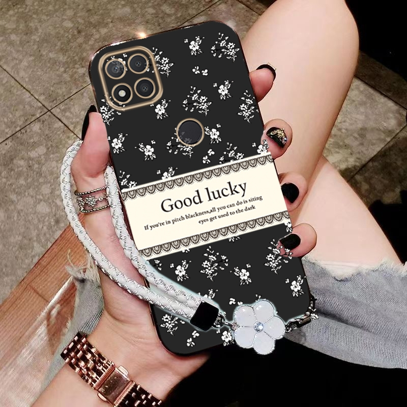 Casing redmi 9c redmi 10a xiaomi redmi 9c phone case Softcase Electroplated silicone shockproof Protector Smooth Cover new design  aesthetic luxury Retro Bracelet for girl DDXYBH01. 