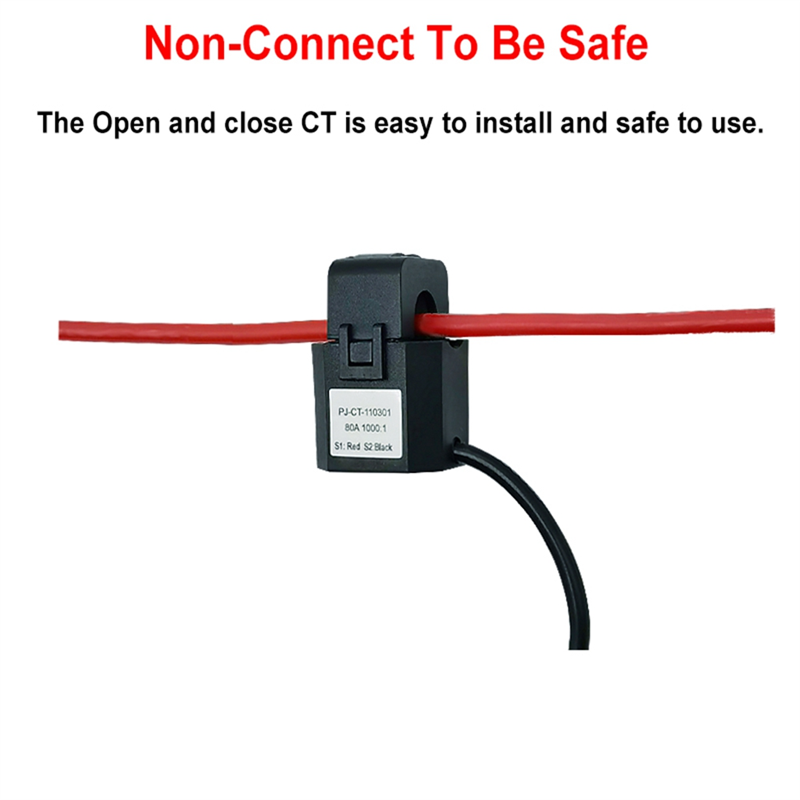 Tuya Smart Life ZigBee Meter 80A with Current Clamp KWh Monitor 240V. 