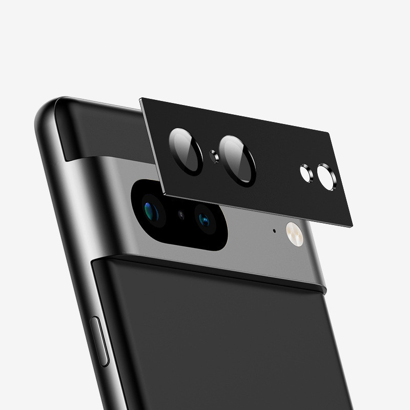 For Google Pixel 7 Pro 7A 8 8pro 6A Aluminum Alloy Ring Camera Protective Cover Metal Lens Protector Back lens Glass Cap. 