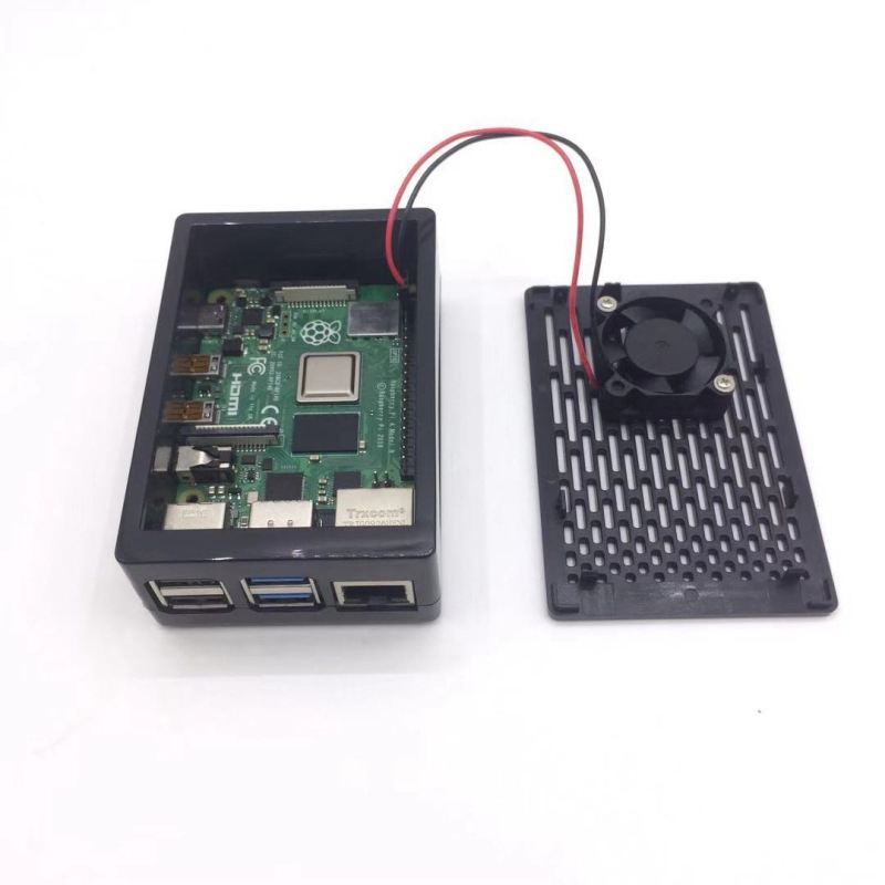 【3C VictoryEagle】for Pi 4 Case Shell Box Enclosure Installable Aluminum HeatSink for Raspberry Pi 4B. 