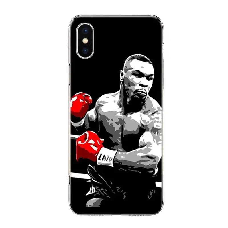 Mike Tyson Boxer Cover Phone Case For iPhone 11 14 Pro Max 15 Ultra 13 12 Mini X 8 6S 7 Plus XS + XR 5S SE Call Mobile Coquee. 