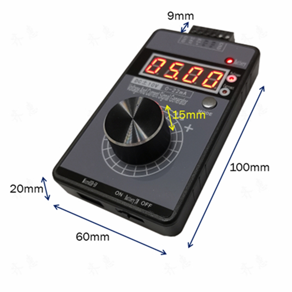 4-20MA Current Voltage Signal Generator, for PLC and Panel Debugg. 